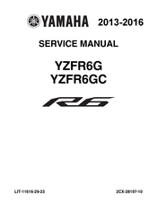 Yamaha R6 2015 Series Service Manual