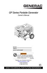 Generac Power Systems GP8000E Owner's Manual