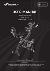 Merach MR-S15 User Manual