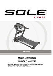 Sole Fitness 16008600880 Owner's Manual