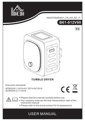 HOMCOM B61-012V90 User Manual