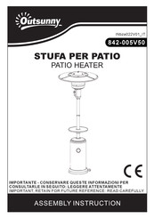 Outsunny 842-005V50 Assembly Instructions Manual