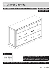 AMERLIFE CSN131-1E4A0 Assembly Instructions Manual