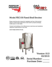 Cookshack FEC100 Manual