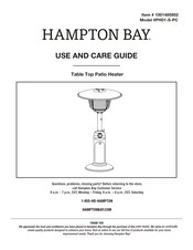 HAMPTON BAY PH01-S-PC Use And Care Manual