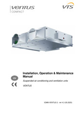 VTS Medical Systems VENTUS COMPACT Installation Operation & Maintenance