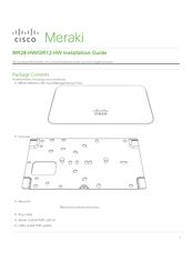 Cisco MERAKI MR28-HW Installation Manual