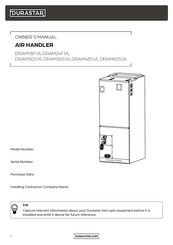 DURASTAR DRAM60S1A Owner's Manual