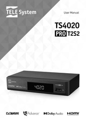Tele System TS4020 PRO T2S2 User Manual