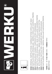 WERKU WK400740 Original Instructions Manual