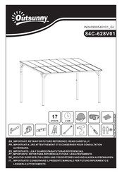 Outsunny 84C-628V01 Manual