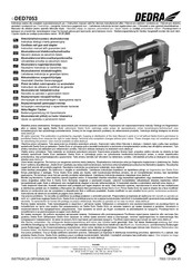 DEDRA DED7053 Instruction Manual