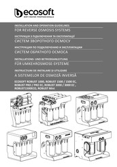 Ecosoft ROBUST PRO EC Installation And Operation Manuallines