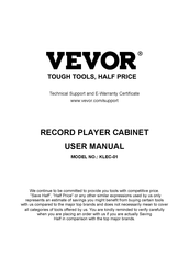 VEVOR KLEC-01 User Manual