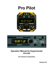 Trio Avionics Pro Pilot Operation Manual