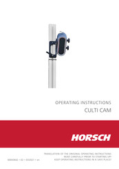 horsch CULTI CAM Operating Instructions Manual