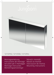 Jungborn 12112928 Mounting Instructions