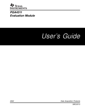 Texas Instruments PGA4311 User Manual