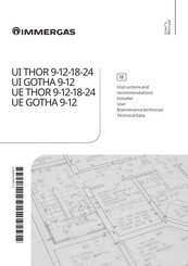 Immergas UI GOTHA 12 User Manual