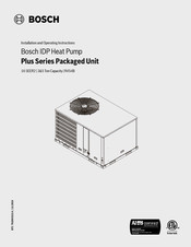 Bosch IDP Plus Series Installation And Operating Instructions Manual
