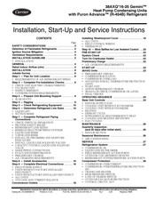 Carrier Gemini 38AXQ 25 Series Installation, Start-Up And Service Instructions Manual