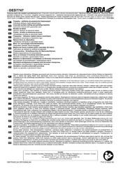 DEDRA DED7747 Instruction Manual