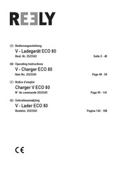Reely V-Charger ECO 80 Operating Instructions Manual