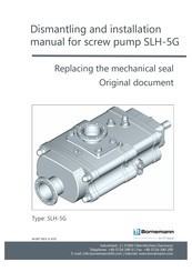 ITT BORNEMANN SLH-5G Dismantling Manual