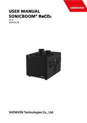 Showven SONICBOOM ReCO2 User Manual