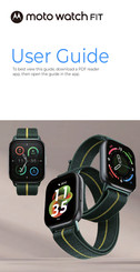Motorola MOTO WATCH FIT User Manual