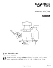 STAR Water Systems 3SEHL Instructions Manual