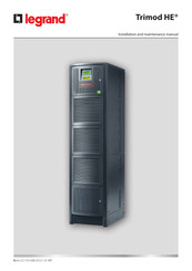 LEGRAND Trimod HE 10 TM Installation And Maintenance Manual