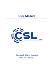 CSL 305792 User Manual