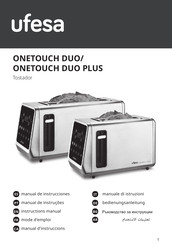 UFESA ONETOUCH DUO PLUS Instruction Manual