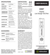 Milwaukee CD97 User Manual