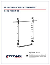 Titan Fitness T3SMITH82 Operator's Manual