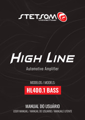 StetSom High Line HL400.1 BASS User Manual