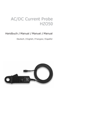 Hameg HZO50 Manual