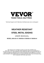 VEVOR B40X8in-6 User Manual