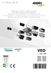 AERMEC VED 140 Use And Installation  Manual