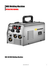Simder MIG 140 Operating Manual