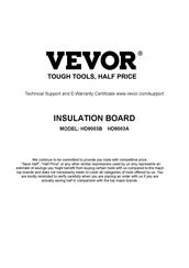 VEVOR HD9003A Manual