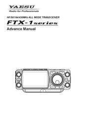 Yaesu FTX-1 Series Advance Manual