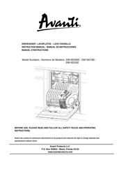 Avanti DW18D1BE Manual