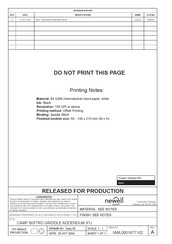 Campingaz CAMP'BISTRO GRIDDLE Instructions For Use Manual