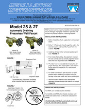 Woodford 25 Installation Instructions