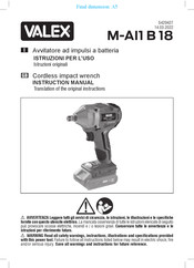 Valex M-AI1 B 18 Instruction Manual