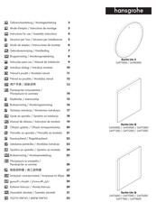 Hans Grohe Xarita Lite Q 54969 0 Series Instructions For Use/Assembly Instructions