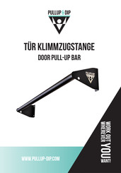 Pullup & Dip Door Pull-Up Bar User Manual