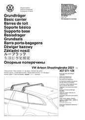 Volkswagen 3G7 071 126 Installation Instructions Manual